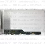 Матрица для ноутбука HP Pavilion G7-2349 (1600x900 HD+) TN, 40pin, Глянцевая