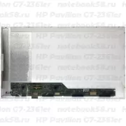 Матрица для ноутбука HP Pavilion G7-2361er (1600x900 HD+) TN, 40pin, Глянцевая