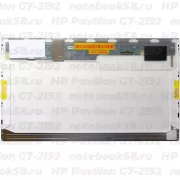 Матрица для ноутбука HP Pavilion G7-2192 (1600x900 HD+) TN, 40pin, Матовая