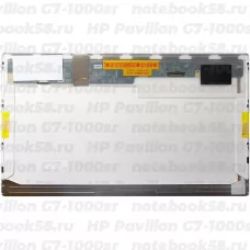 Матрица для ноутбука HP Pavilion G7-1000sr (1600x900 HD+) TN, 40pin, Матовая