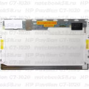Матрица для ноутбука HP Pavilion G7-1020 (1600x900 HD+) TN, 40pin, Матовая