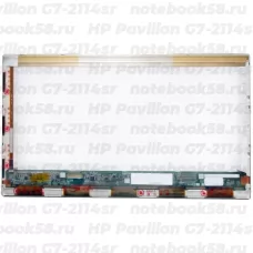 Матрица для ноутбука HP Pavilion G7-2114sr (1600x900 HD+) TN, 40pin, Глянцевая