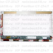 Матрица для ноутбука HP Pavilion G7-2347 (1600x900 HD+) TN, 40pin, Глянцевая