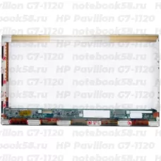 Матрица для ноутбука HP Pavilion G7-1120 (1600x900 HD+) TN, 40pin, Глянцевая