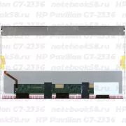 Матрица для ноутбука HP Pavilion G7-2336 (1600x900 HD+) TN, 40pin, Глянцевая