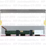 Матрица для ноутбука HP Pavilion G7-1170 (1600x900 HD+) TN, 40pin, Глянцевая