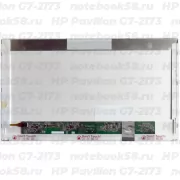 Матрица для ноутбука HP Pavilion G7-2173 (1600x900 HD+) TN, 40pin, Матовая