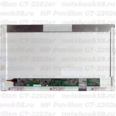 Матрица для ноутбука HP Pavilion G7-2202er (1600x900 HD+) TN, 40pin, Матовая