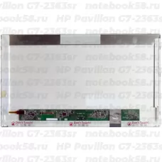 Матрица для ноутбука HP Pavilion G7-2363sr (1600x900 HD+) TN, 40pin, Матовая