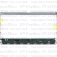 Матрица для ноутбука HP Pavilion G7-2300er (1600x900 HD+) TN, 40pin, Глянцевая