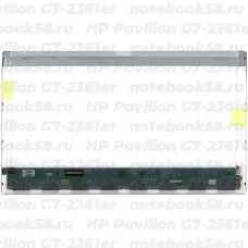 Матрица для ноутбука HP Pavilion G7-2361er (1600x900 HD+) TN, 40pin, Глянцевая