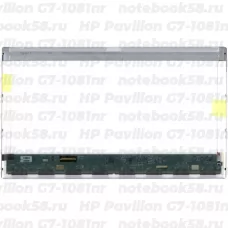 Матрица для ноутбука HP Pavilion G7-1081nr (1600x900 HD+) TN, 40pin, Глянцевая