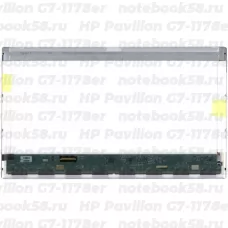 Матрица для ноутбука HP Pavilion G7-1178er (1600x900 HD+) TN, 40pin, Глянцевая