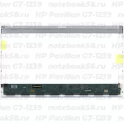 Матрица для ноутбука HP Pavilion G7-1239 (1600x900 HD+) TN, 40pin, Глянцевая