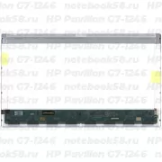 Матрица для ноутбука HP Pavilion G7-1246 (1600x900 HD+) TN, 40pin, Глянцевая