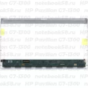 Матрица для ноутбука HP Pavilion G7-1300 (1600x900 HD+) TN, 40pin, Глянцевая