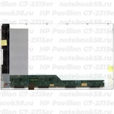 Матрица для ноутбука HP Pavilion G7-2315er (1600x900 HD+) TN, 40pin, Глянцевая