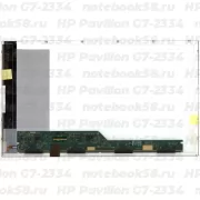 Матрица для ноутбука HP Pavilion G7-2334 (1600x900 HD+) TN, 40pin, Глянцевая