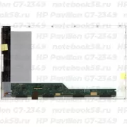 Матрица для ноутбука HP Pavilion G7-2349 (1600x900 HD+) TN, 40pin, Глянцевая