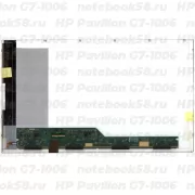Матрица для ноутбука HP Pavilion G7-1006 (1600x900 HD+) TN, 40pin, Глянцевая