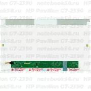 Матрица для ноутбука HP Pavilion G7-2390 (1600x900 HD+) TN, 40pin, Глянцевая