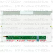 Матрица для ноутбука HP Pavilion G7-1222nr (1600x900 HD+) TN, 40pin, Глянцевая