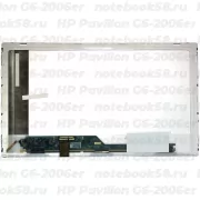 Матрица для ноутбука HP Pavilion G6-2006er (1366x768 HD) TN, 40pin, Глянцевая