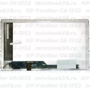 Матрица для ноутбука HP Pavilion G6-1352 (1366x768 HD) TN, 40pin, Глянцевая