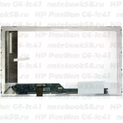 Матрица для ноутбука HP Pavilion G6-1c41 (1366x768 HD) TN, 40pin, Глянцевая