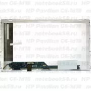 Матрица для ноутбука HP Pavilion G6-1d18 (1366x768 HD) TN, 40pin, Глянцевая