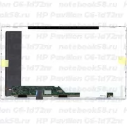 Матрица для ноутбука HP Pavilion G6-1d72nr (1366x768 HD) TN, 40pin, Матовая