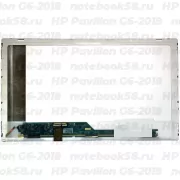 Матрица для ноутбука HP Pavilion G6-2018 (1366x768 HD) TN, 40pin, Матовая