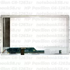 Матрица для ноутбука HP Pavilion G6-1263sr (1366x768 HD) TN, 40pin, Матовая