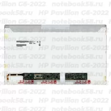 Матрица для ноутбука HP Pavilion G6-2022 (1366x768 HD) TN, 40pin, Глянцевая