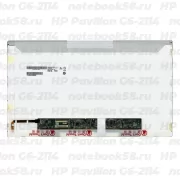 Матрица для ноутбука HP Pavilion G6-2114 (1366x768 HD) TN, 40pin, Глянцевая