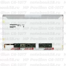 Матрица для ноутбука HP Pavilion G6-1017 (1366x768 HD) TN, 40pin, Глянцевая