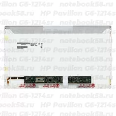 Матрица для ноутбука HP Pavilion G6-1214sr (1366x768 HD) TN, 40pin, Глянцевая