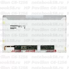 Матрица для ноутбука HP Pavilion G6-1256 (1366x768 HD) TN, 40pin, Глянцевая