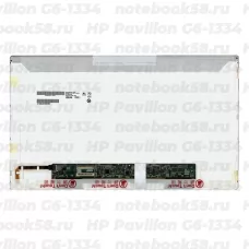 Матрица для ноутбука HP Pavilion G6-1334 (1366x768 HD) TN, 40pin, Глянцевая