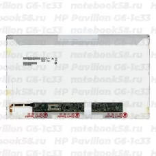 Матрица для ноутбука HP Pavilion G6-1c33 (1366x768 HD) TN, 40pin, Глянцевая