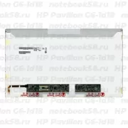 Матрица для ноутбука HP Pavilion G6-1d18 (1366x768 HD) TN, 40pin, Глянцевая