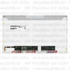 Матрица для ноутбука HP Pavilion G6-1d34 (1366x768 HD) TN, 40pin, Глянцевая