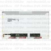 Матрица для ноутбука HP Pavilion DV6-3052nr (1366x768 HD) TN, 40pin, Глянцевая