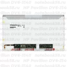 Матрица для ноутбука HP Pavilion DV6-3140 (1366x768 HD) TN, 40pin, Глянцевая