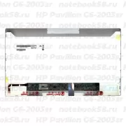 Матрица для ноутбука HP Pavilion G6-2003sr (1366x768 HD) TN, 40pin, Матовая