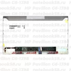 Матрица для ноутбука HP Pavilion G6-1398 (1366x768 HD) TN, 40pin, Матовая
