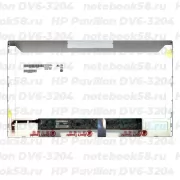 Матрица для ноутбука HP Pavilion DV6-3204 (1366x768 HD) TN, 40pin, Матовая