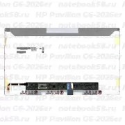 Матрица для ноутбука HP Pavilion G6-2026er (1366x768 HD) TN, 40pin, Глянцевая