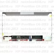 Матрица для ноутбука HP Pavilion G6-2152 (1366x768 HD) TN, 40pin, Матовая