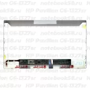 Матрица для ноутбука HP Pavilion G6-1327sr (1366x768 HD) TN, 40pin, Матовая